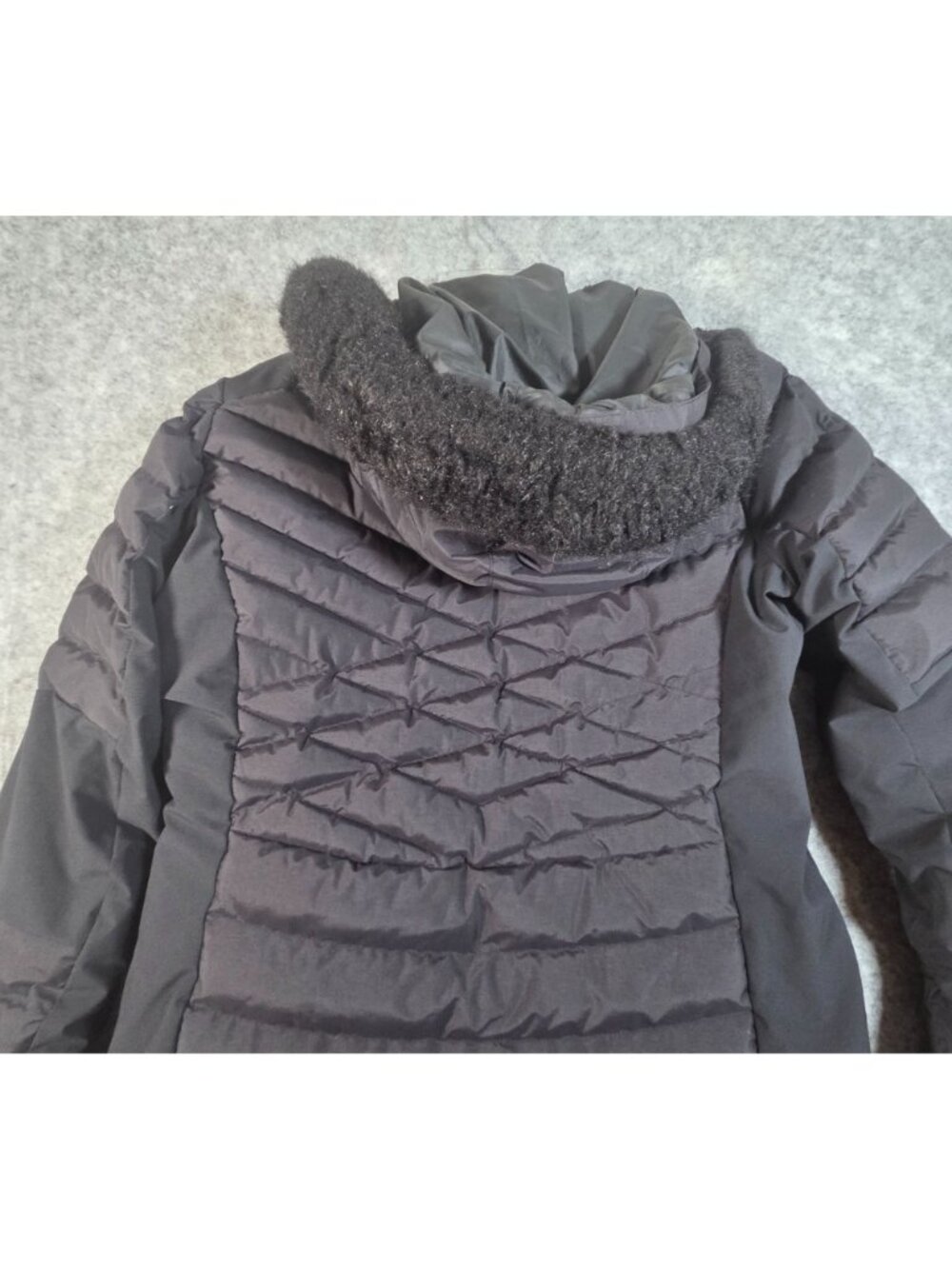 Columbia Black Hooded Puffer Jacket Lightweight Outdoor Size XL Gorpcore • Outdo - Picture 7 of 10